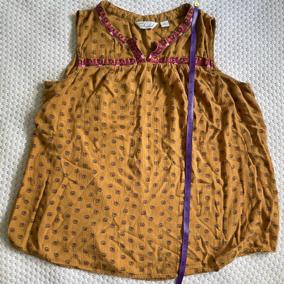 CaffeMarrahesh sleeveless blouse - Picture 5 of 6